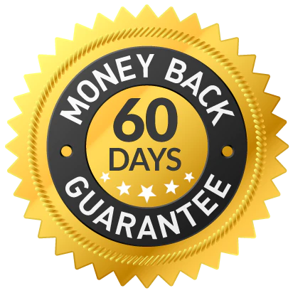 Money-back satisfaction guarantee seal